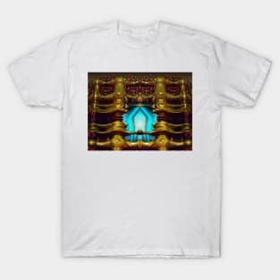 The Blue Ghost in the Machine T-Shirt